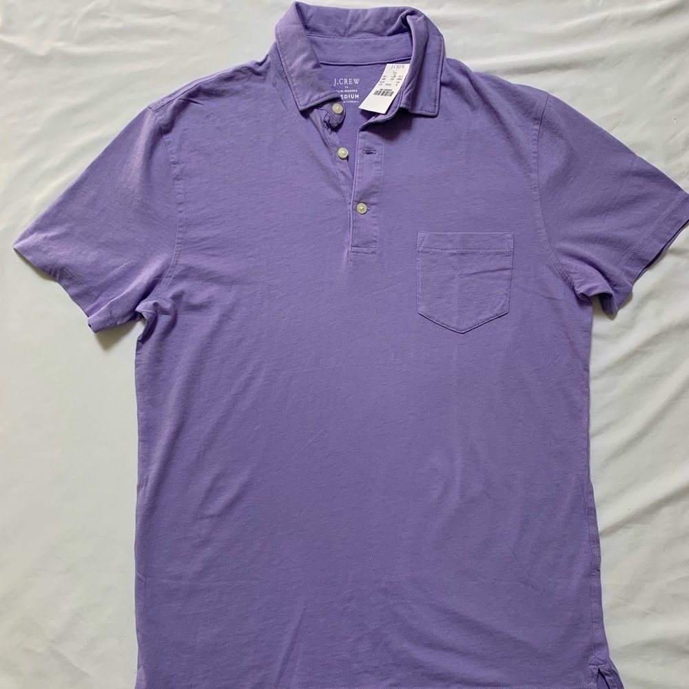 NWT JCrew Men’s Slim-Washed Polo
